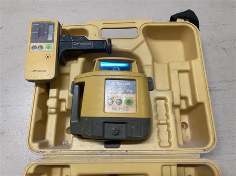 topcon rl h3c rotating laser.